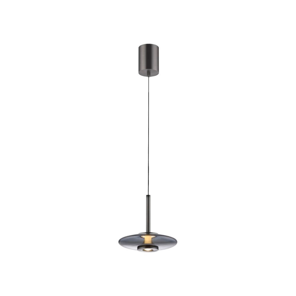 Design hanglamp Pure Vitrum grijs Paul Neuhaus 4012248383957