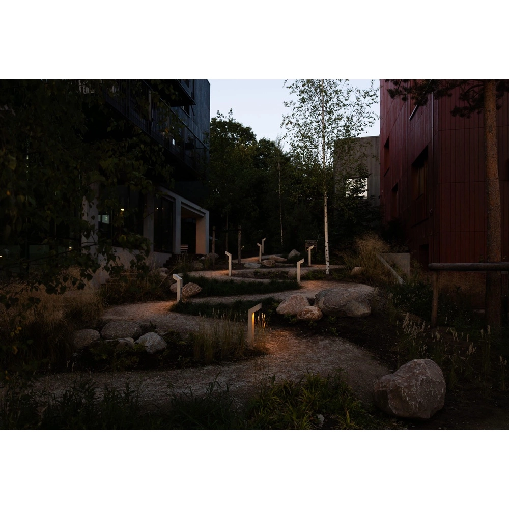 Houten padverlichting Punto Accoya - 50cm - 2700K Timberlab 8716803514065