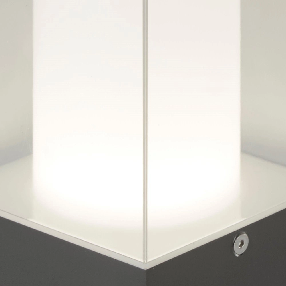 Design muurlamp Outdoor met bewegingsmelder antraciet Searchlight 5053423138008