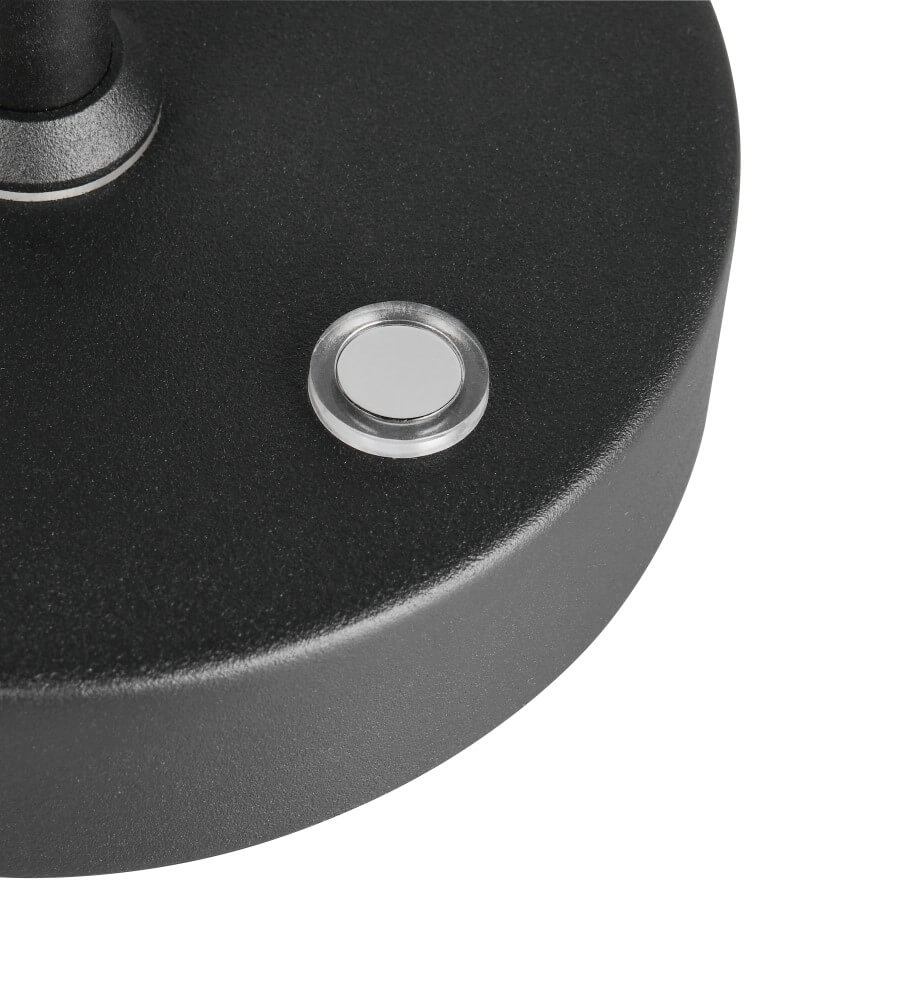 Zwarte bureaulamp Moreno oplaadbaar Trio 4017807617993