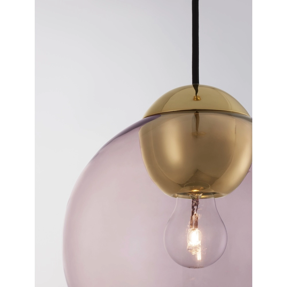 Design hanglamp Midori roze glas Lyora 5212017434289