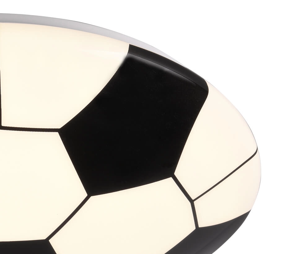 Voetbal plafondlamp Kloppi Ball Ø 36cm Trio 4017807454109