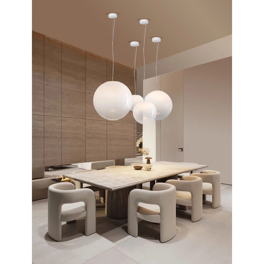 Witte hanglamp Bolita bol Ø 20cm Lyora 5212017483560