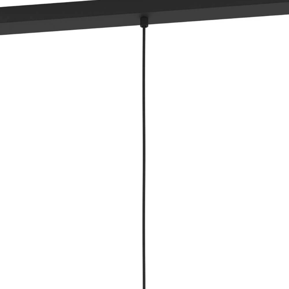 3-lichts hanglamp Tabley linnen met rotan Eglo 9002759439767