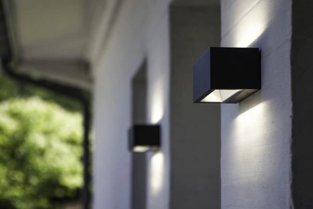 Rechthoekige wandlamp Gemini modern Lutec 6939412033914