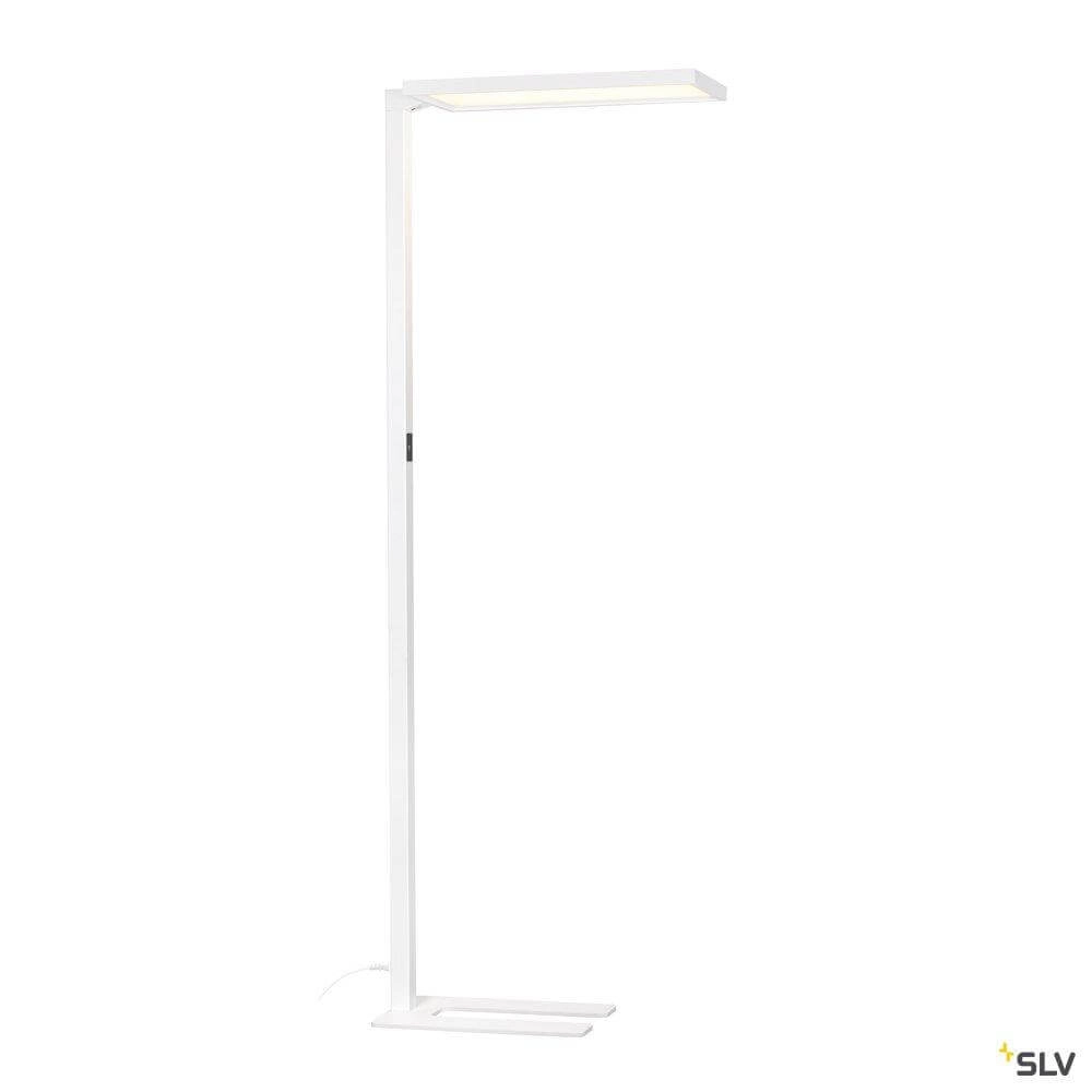 Led vloerlamp Worklight kantoor 195cm wit