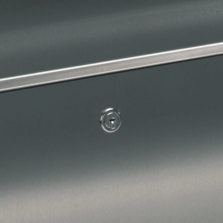 Rvs brievenbus Letter Design 50cm grijs Albert 4007235907704