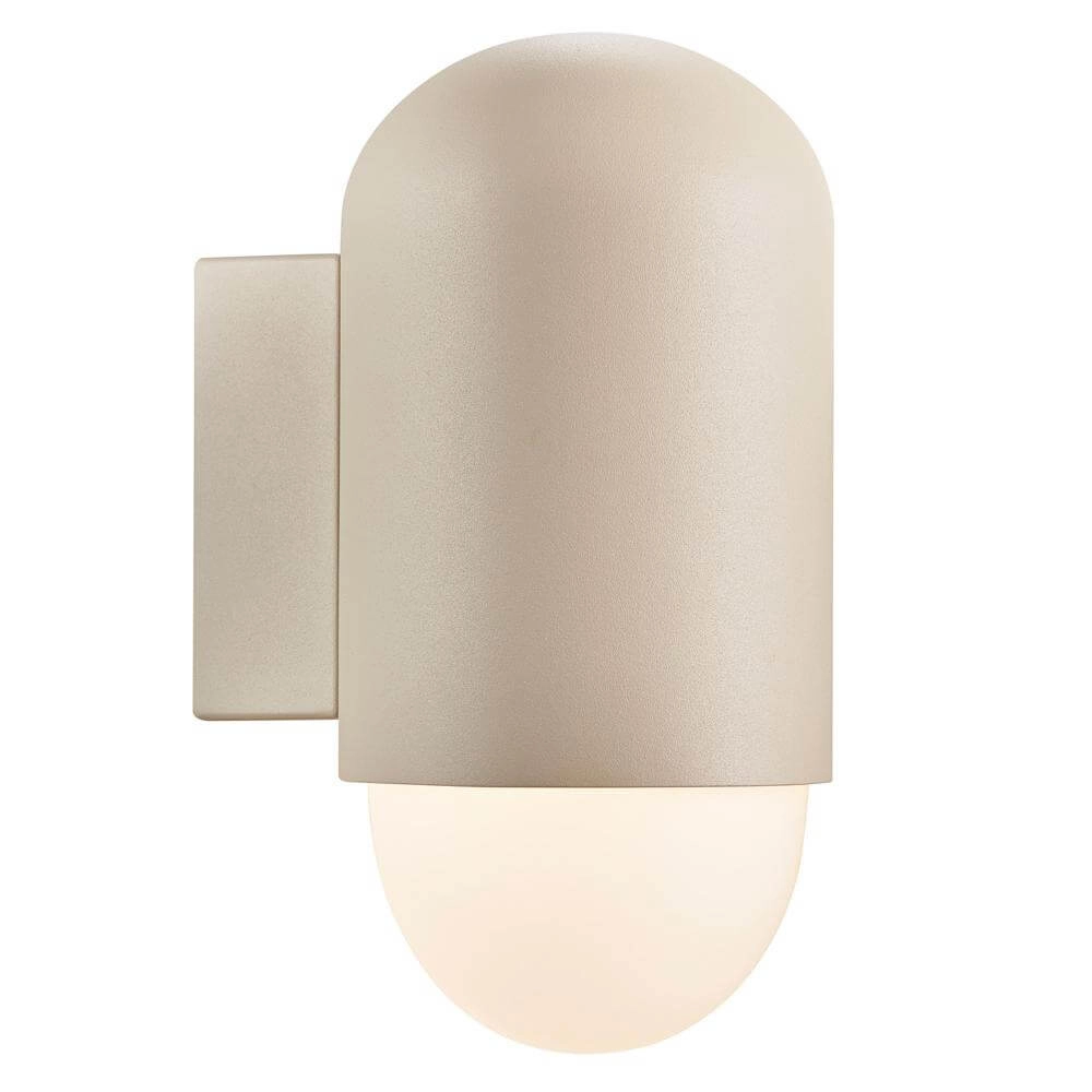 Wandlamp Heka zand bruin