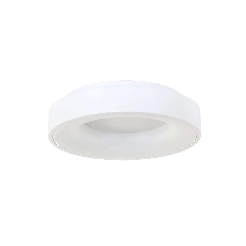 Witte plafondlamp met led Ringlede Ø 30cm Witte plafondlamp met led Ringlede Ø 30cm