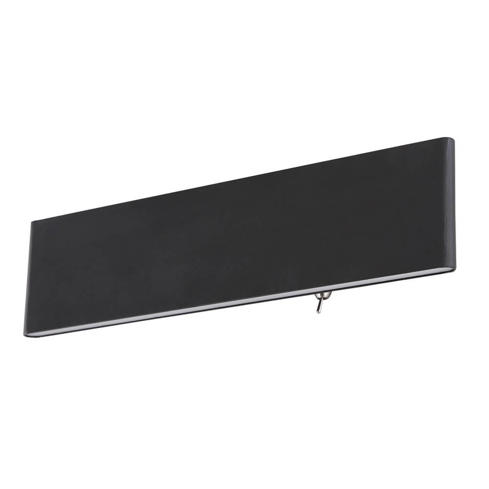 Design wandlamp Siegfried M zwart met schakelaar Globo 9007371414352