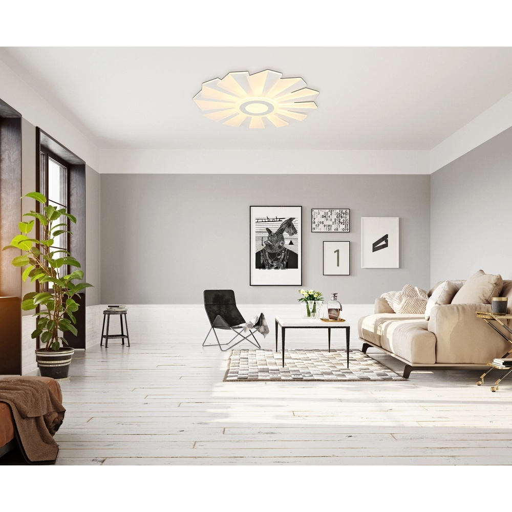 Design plafonniere Alwina wit Globo 9007371519408