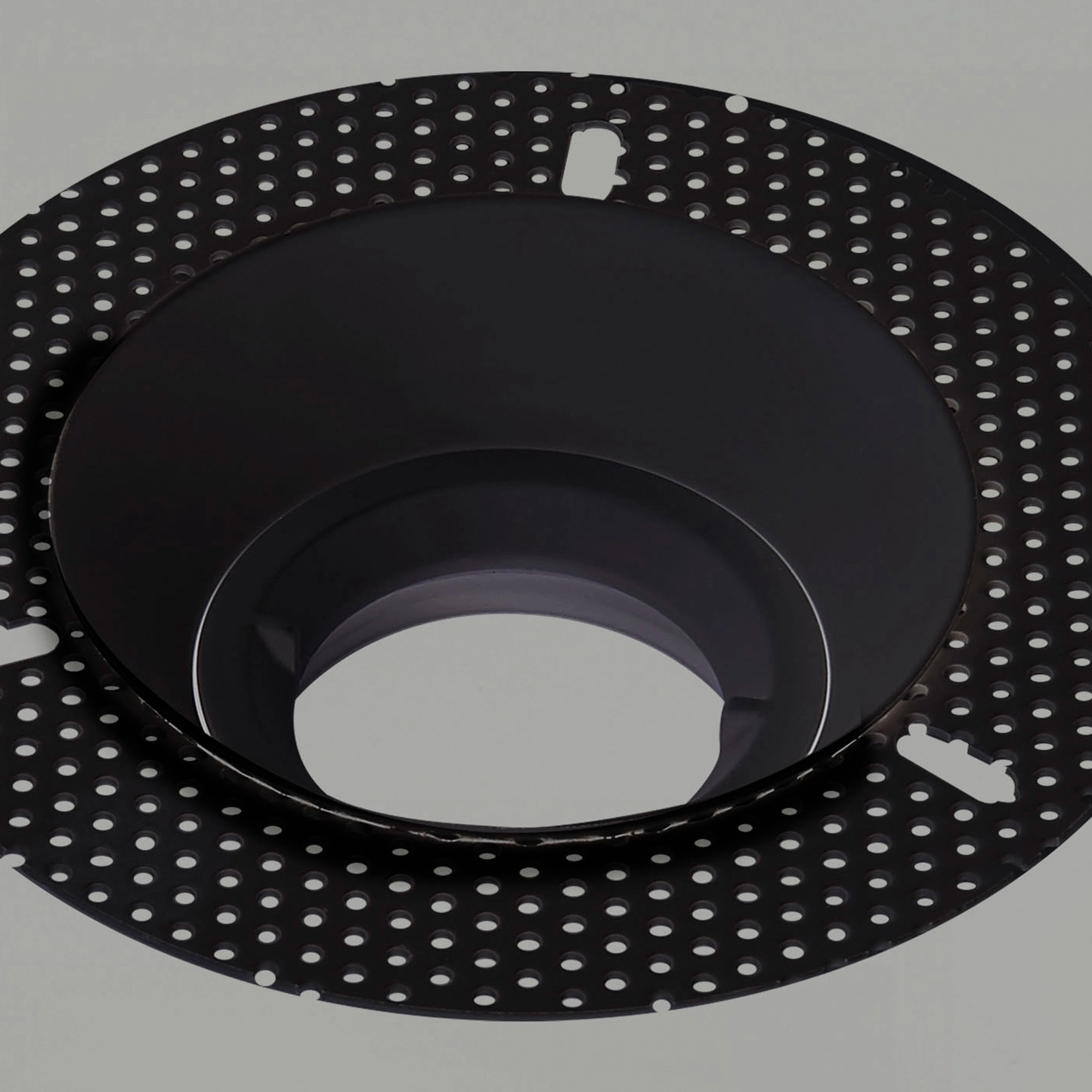 Inbouw stucspot Slim Trimless zwart IP65 Lyora 5053423316123