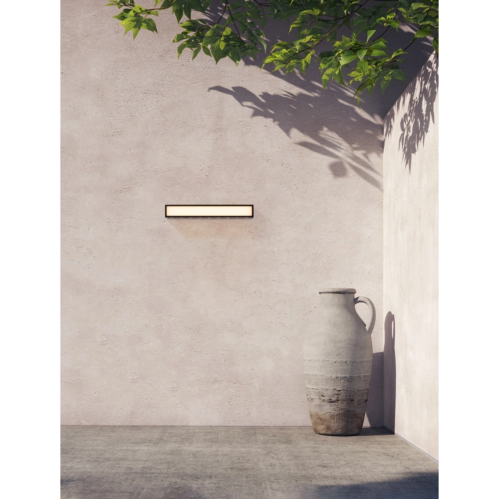 Unieke wandlamp Inga antraciet 45cm Lyora 5212017449573