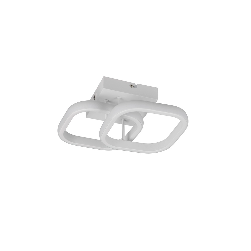 Witte plafondlamp Kasia  vierkant design Trio 4017807653854