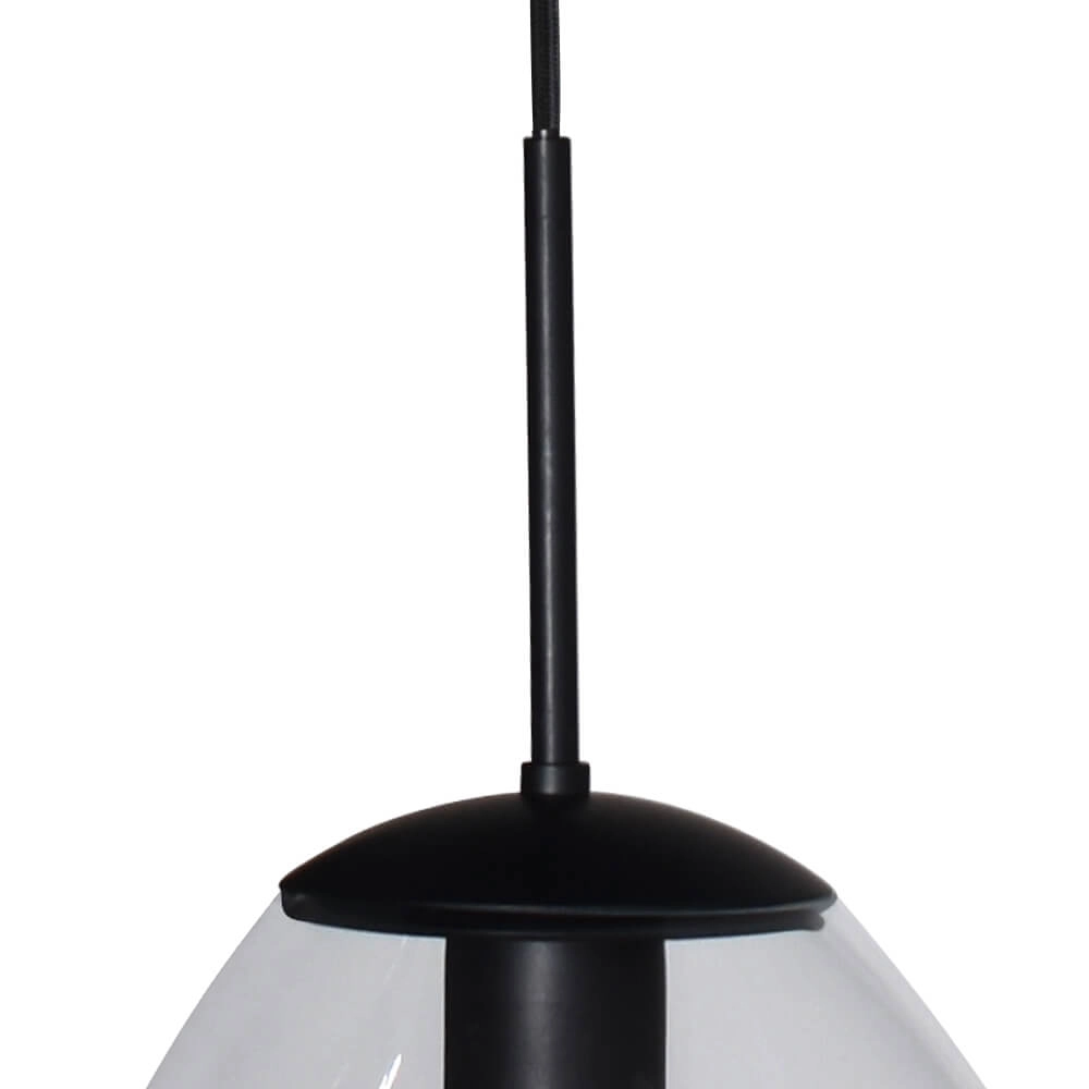 Hanglamp Lava 1x helder glas Ø 24cm Masterlight 8718121279947