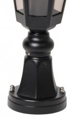 Klassieke buitenlamp Berlusi zwart Franssen 8033239017138