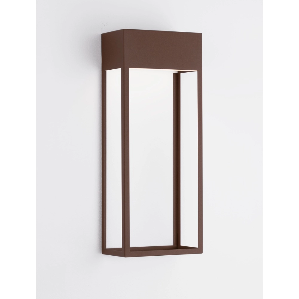 Strakke wandlamp Moby roestbruin Lyora 5212017464965