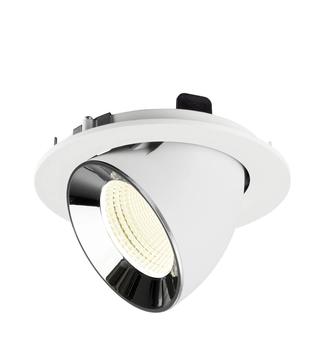 Inbouwspot Numinos Gimble L wit/chroom 4000K - 55gr SLV 4024163309981