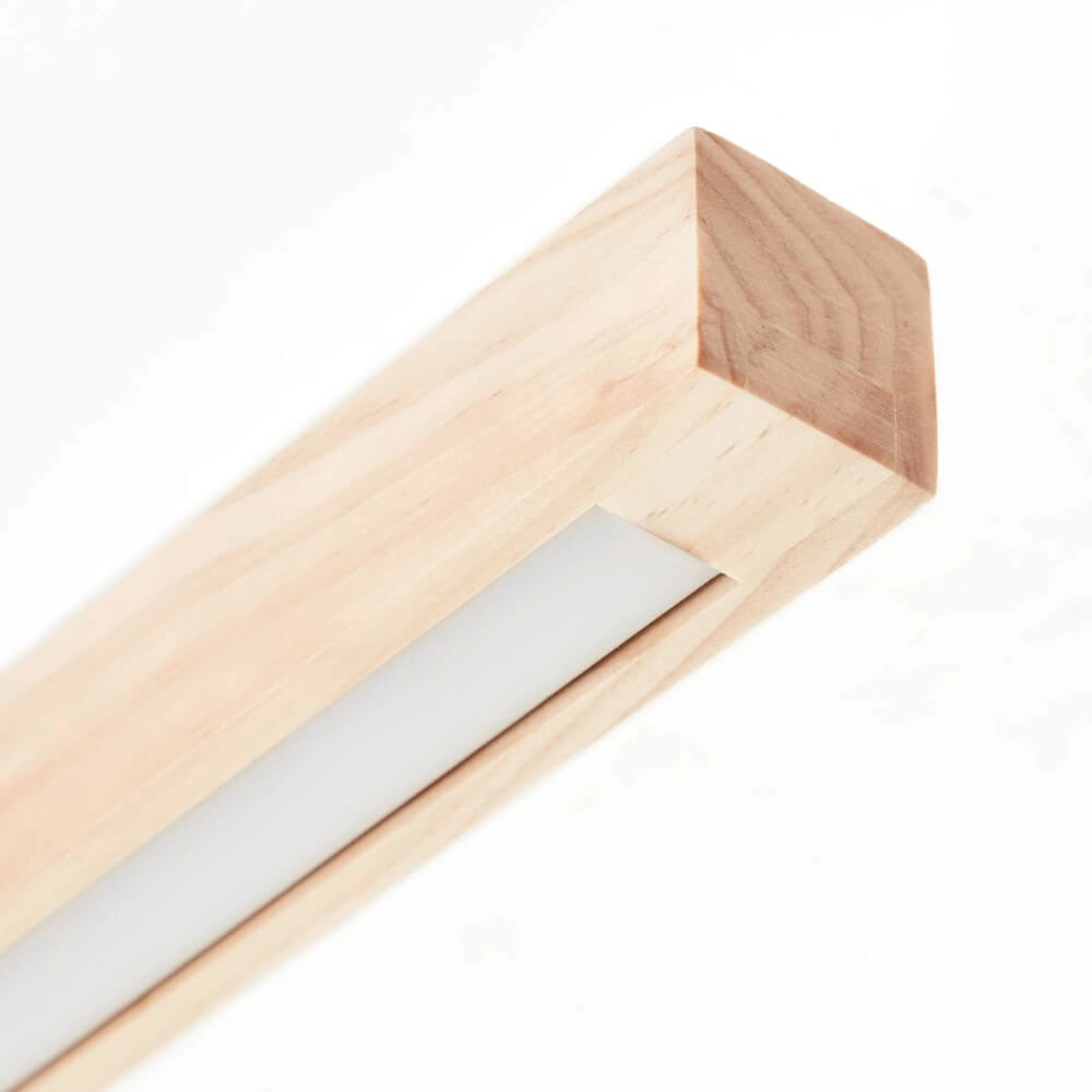 Houten plafondlamp Arion 62cm Brilliant 4004353425790