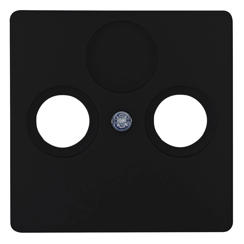 Coax en TV afdekking Paris zwart