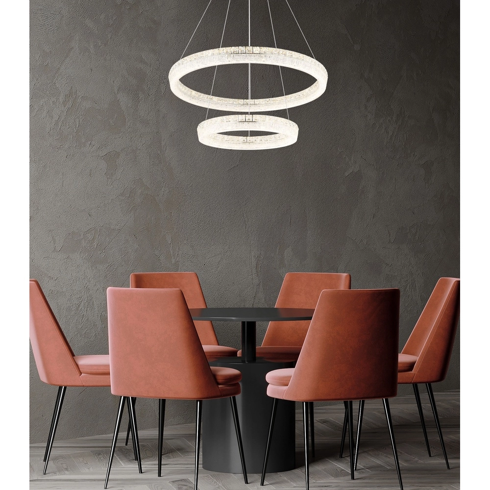 Hanglamp Laurel chroom Ø 80cm Globo 9007371569779