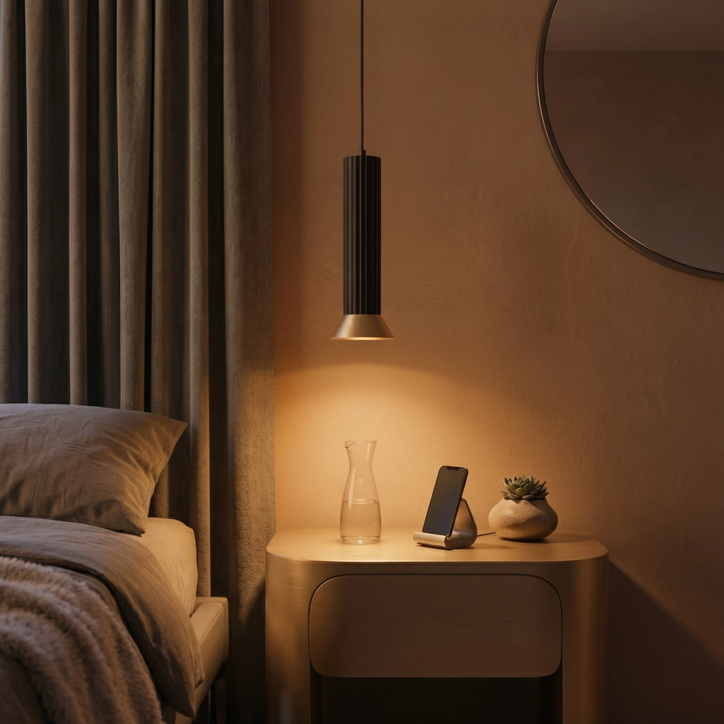 Hanglamp Luvia zwart met goud