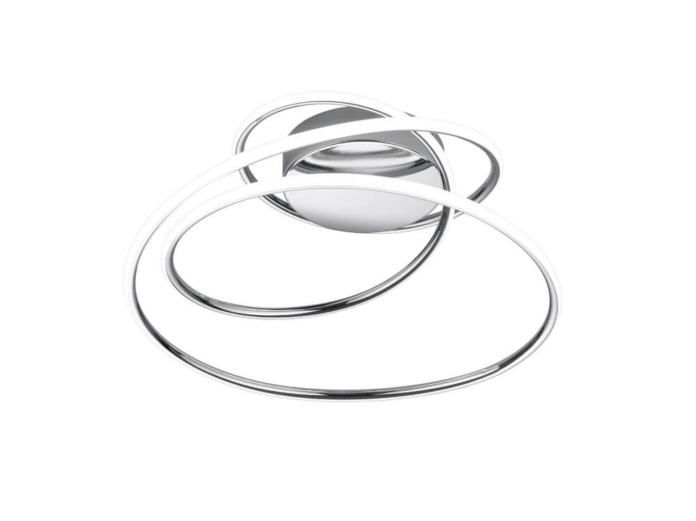 Led plafondlamp Bologna chroom Led plafondlamp Bologna chroom