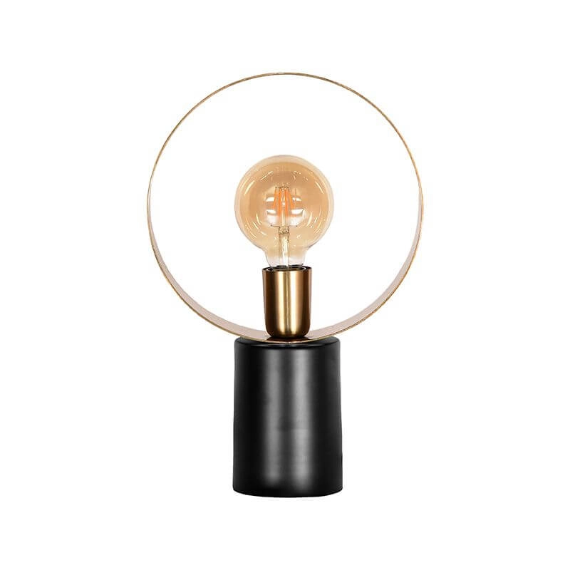 Zwart met gouden tafellamp Ray Label51 8720195420958