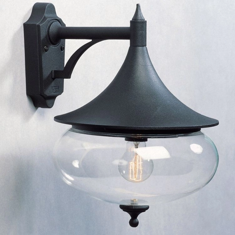 Wandlamp Libra klassiek 40cm mat zwart KonstSmide 7318305817500