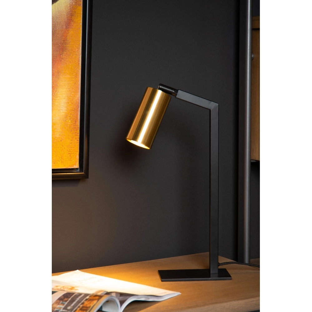 Zwarte bureaulamp Sybil design Lucide 5411212451781