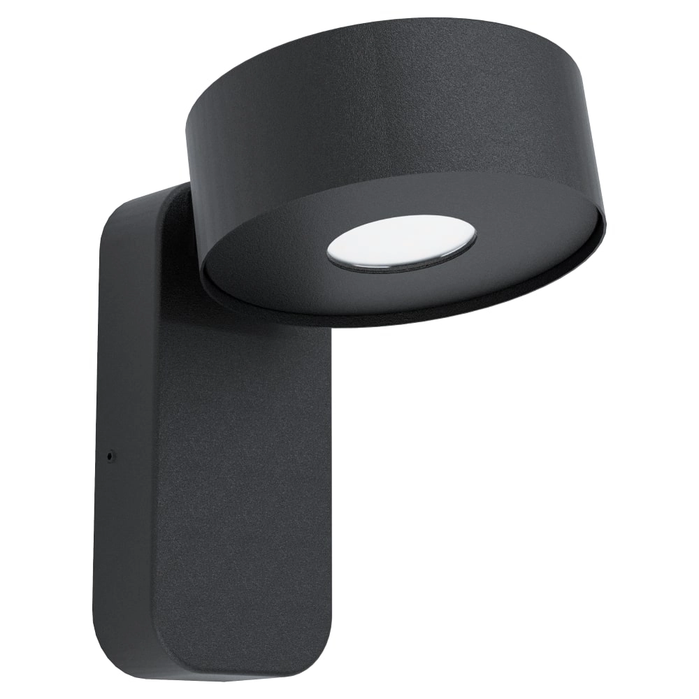 Led muurspot Palosco 6w - 3000K zwart Led muurspot Palosco 6w - 3000K zwart