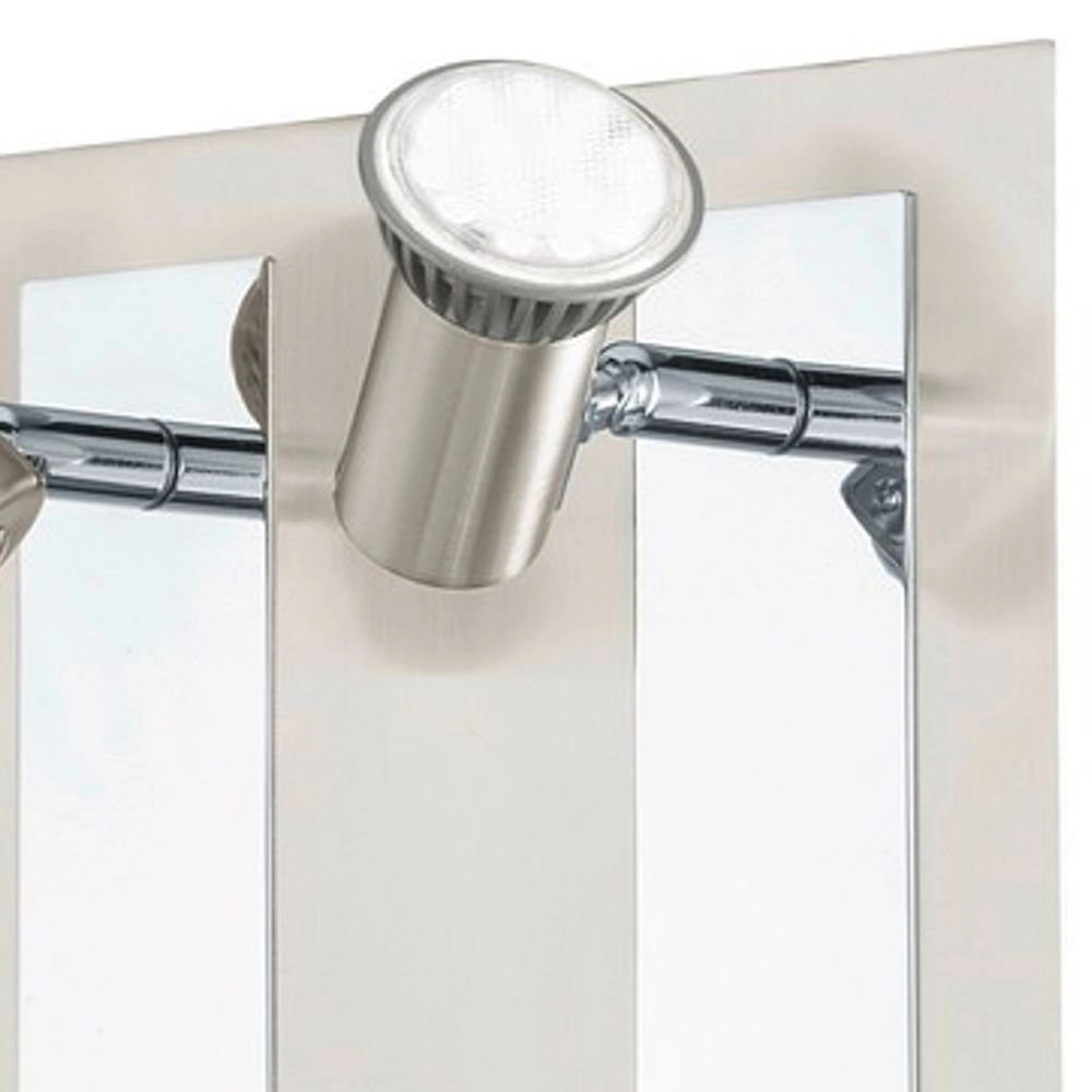 Led plafondspot Rottelo Square 4-lichts Led nikkel mat Eglo 9002759909161