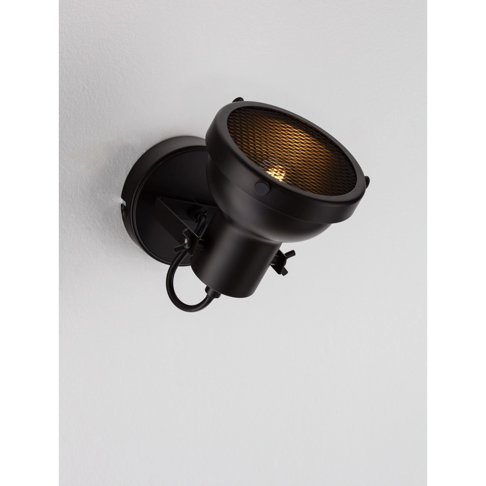 Wandlamp Ruvi zwart enkel Lyora 5212017446350