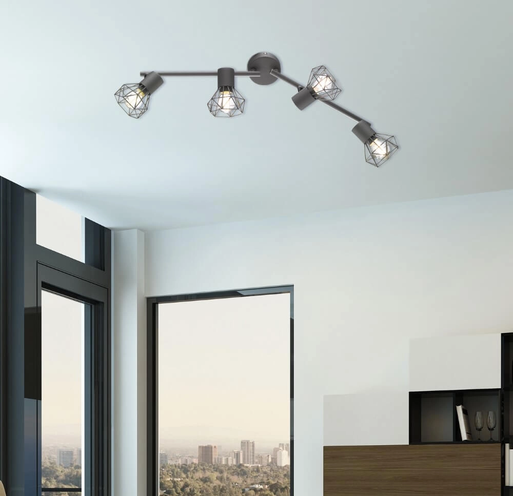 Trendy plafondspot Ran 4-lichts Fischer & Honsel 4001133222662