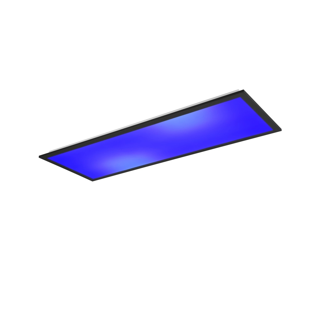 Plafonniere Beta 80cm zwart Trio 4017807600742