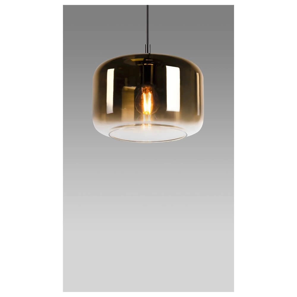 Glazen hanglamp Pantilo goud glas - Ø28cm SLV 4024163266437