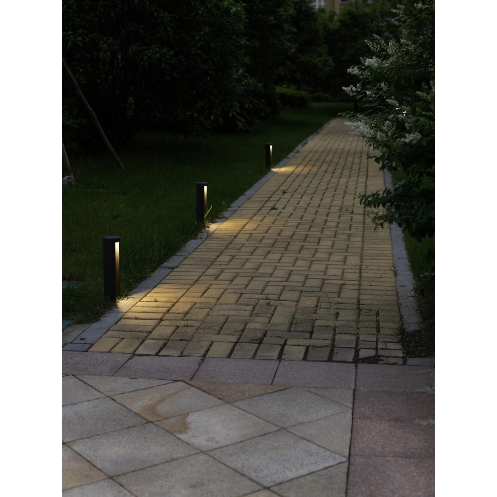 Design padverlichting Combo 25cm zwart Lucide 5411212271280