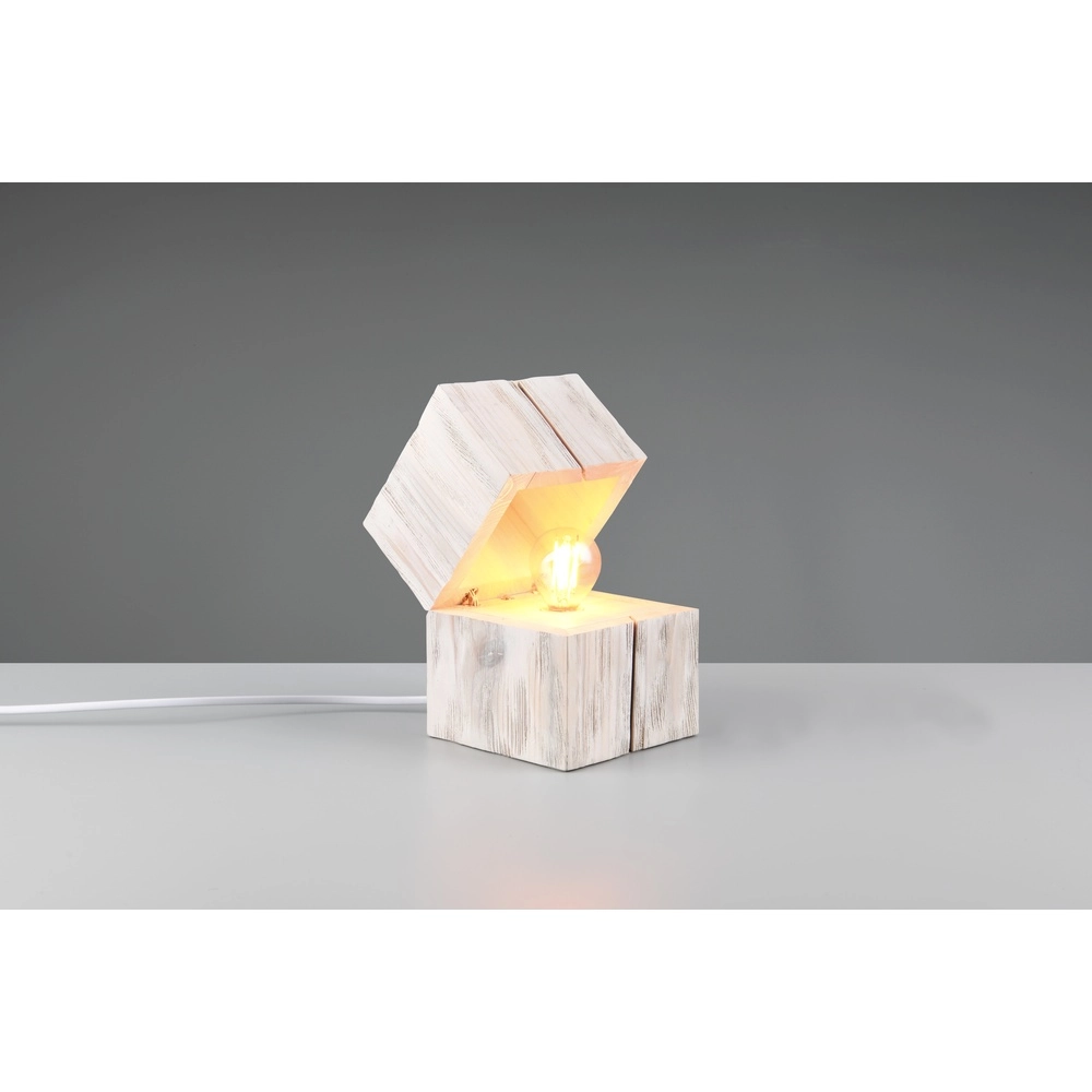 Tafellampje Treasure wit Trio 4017807600070