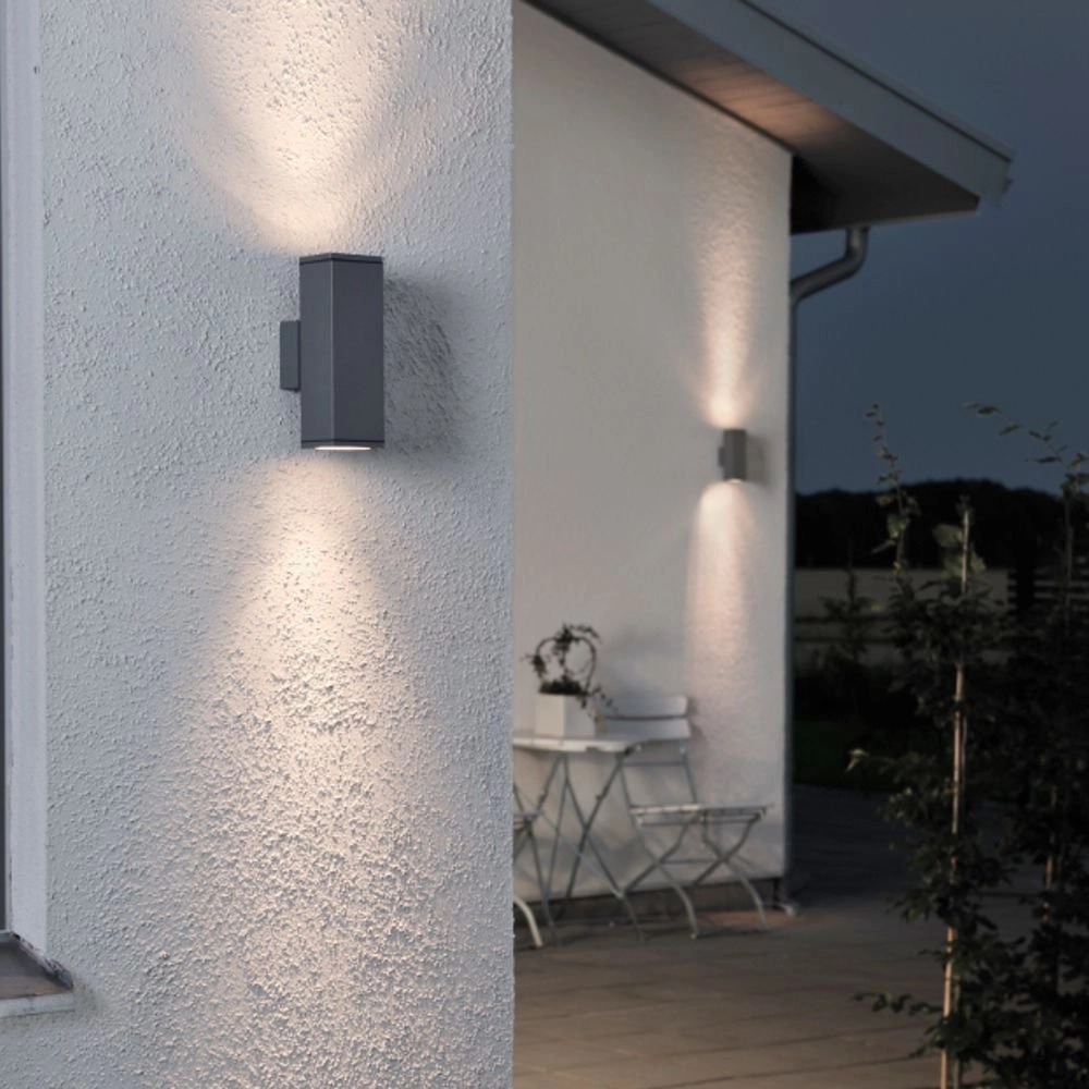 Design wandspot Monza Up - Down antraciet KonstSmide 7318307907377