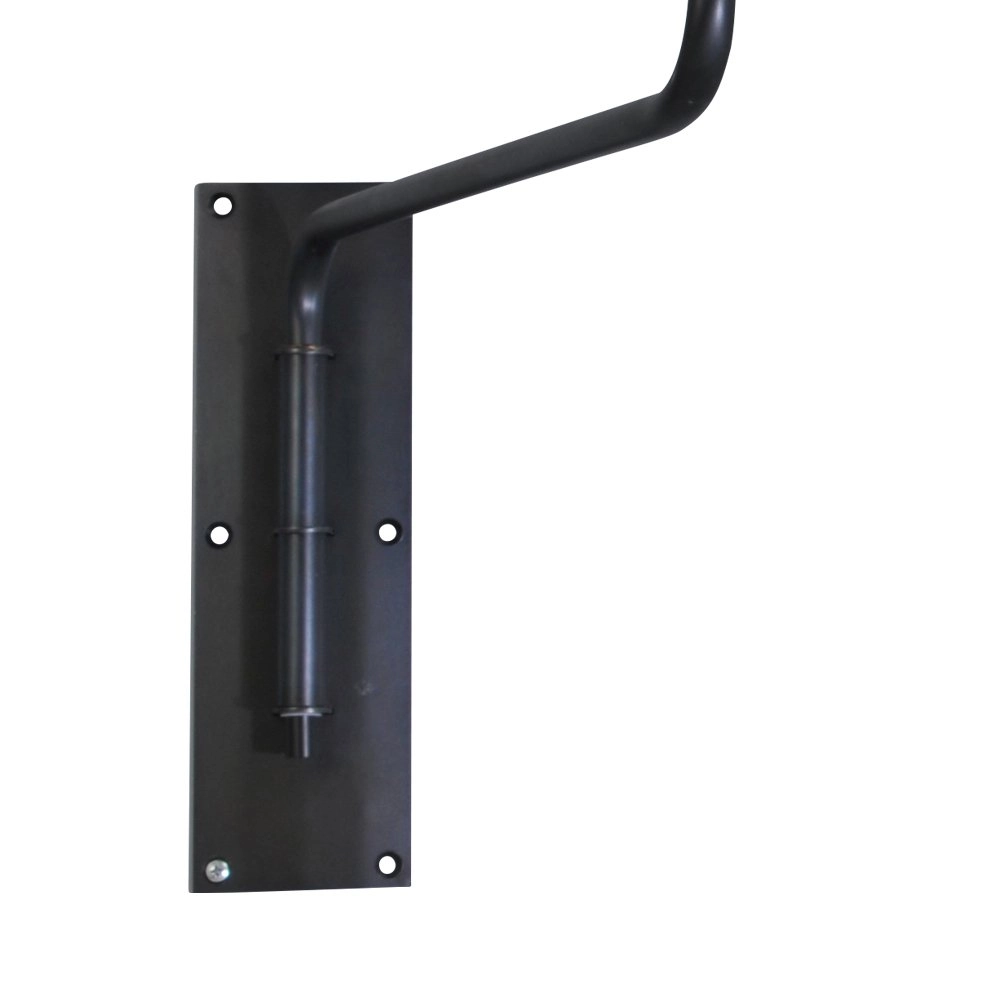 Retro witte wandleeslamp Industria 123cm zwart met wit Masterlight 8718121235721