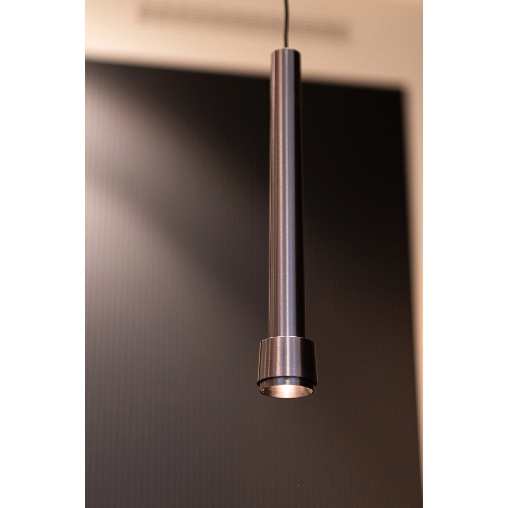 1-fase hanglamp voor rail Linial Tubiz mat zwart chroom Premium by Lucide 5411212552778