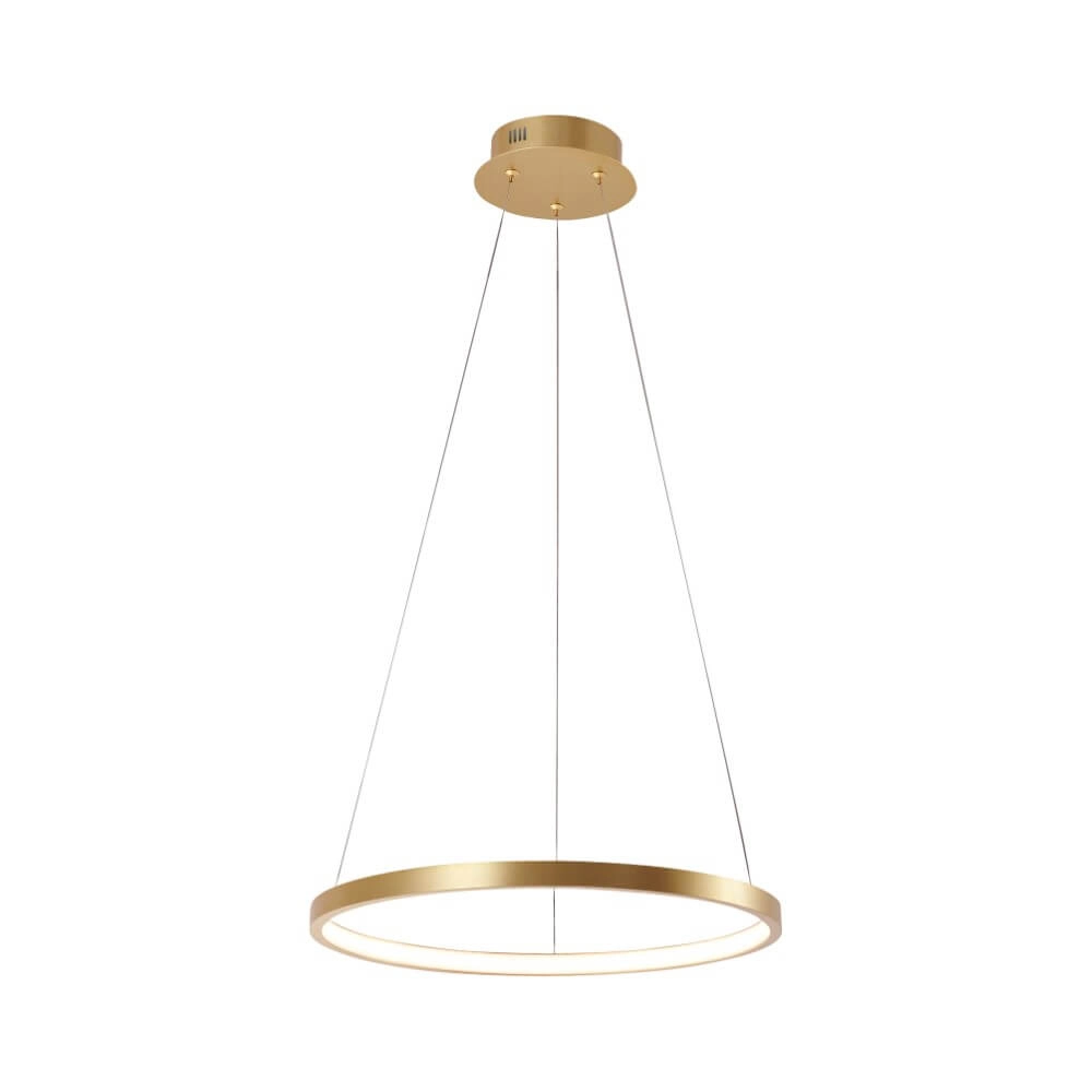 Ronde hanglamp Circle goud Ø 39cm Just Light 4043689960391
