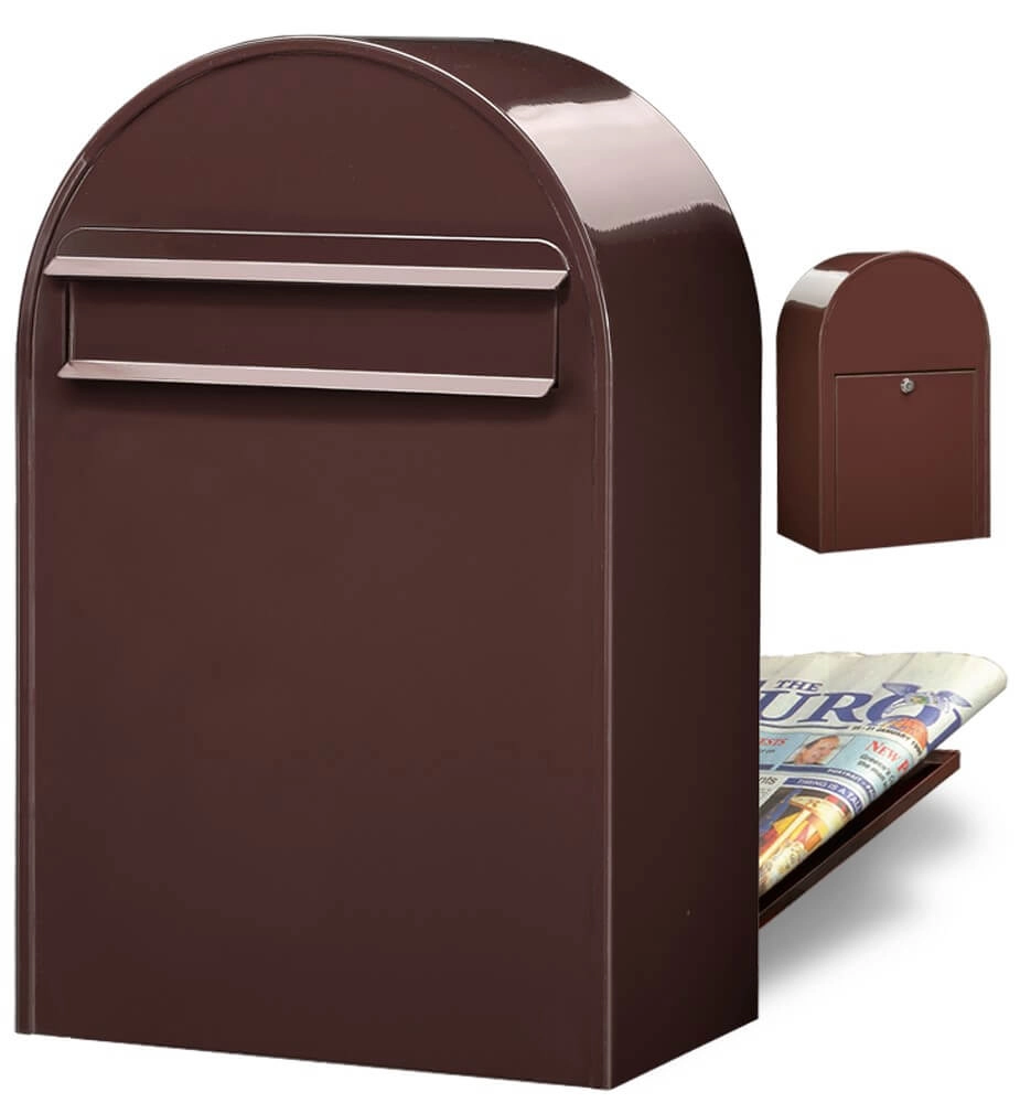 Brievenbus Classic B 8017 Donkerbruin Brievenbus Classic B 8017 Donkerbruin