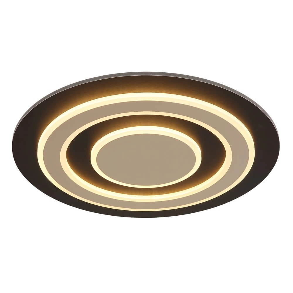 Plafondlamp Jayden Ø 48cm zwart