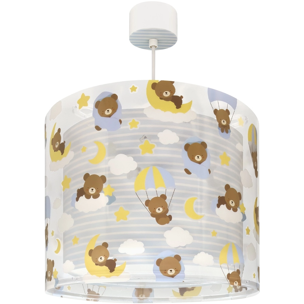 Kinderkamer hanglamp Baby Teddy blauw
