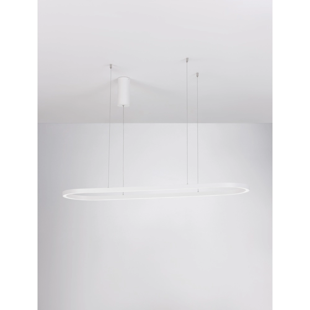 Ovale hanglamp Cuppe wit Lyora 5212017438508