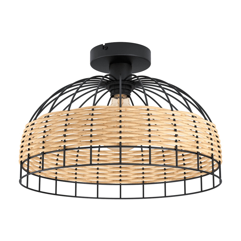 Rotan plafondlamp Anwick Rotan plafondlamp Anwick
