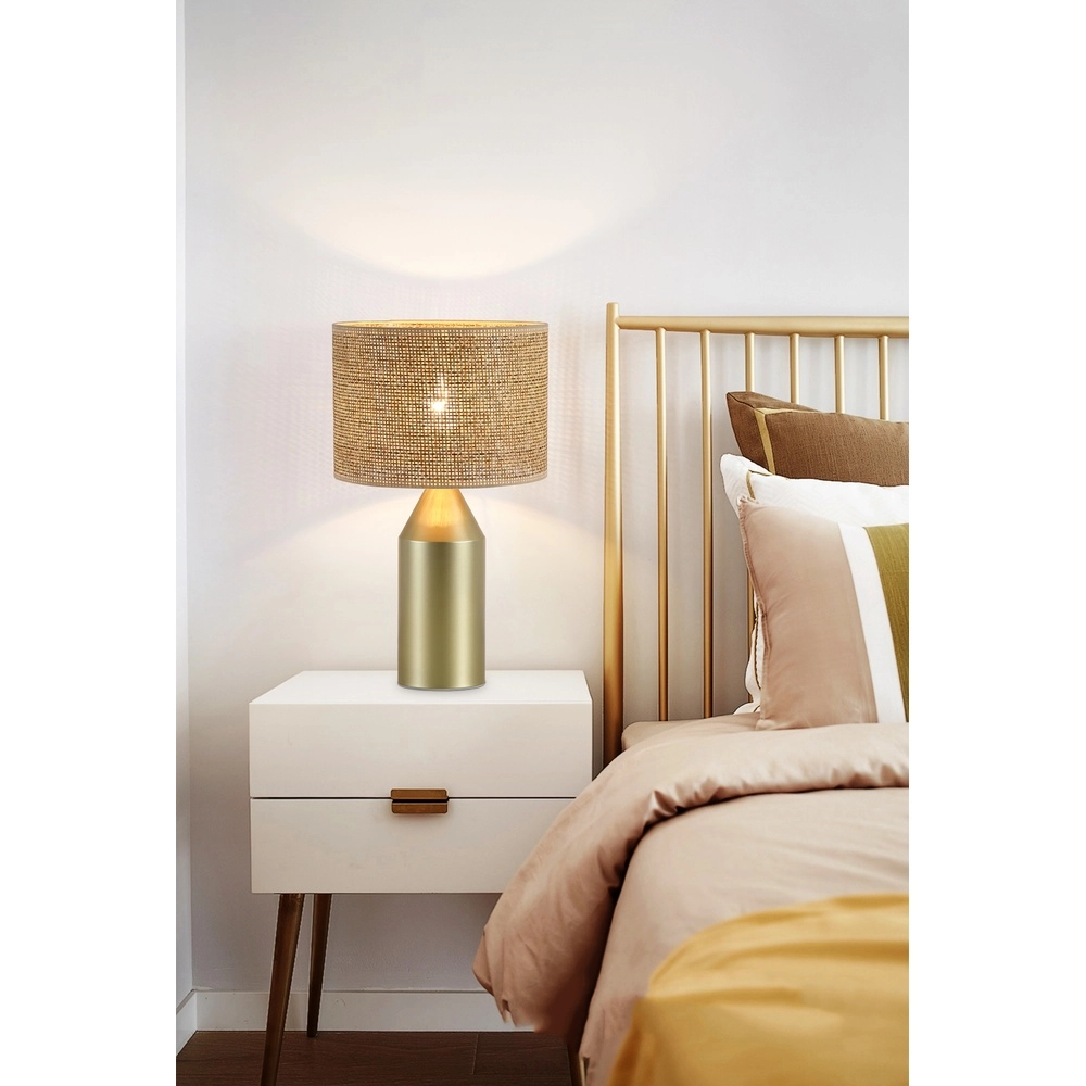 Tafellamp Pheobe goud Searchlight 5053423300788