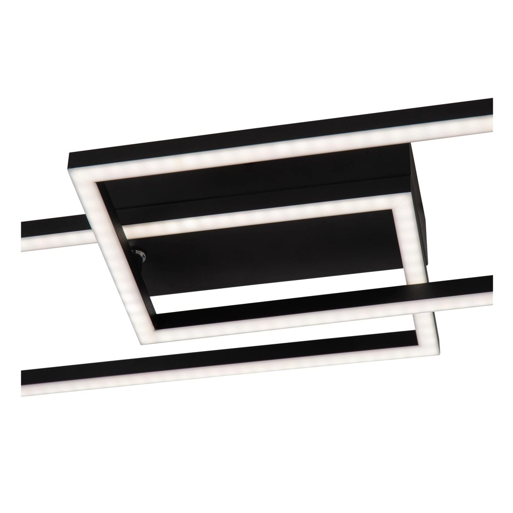 Design plafondlamp Arianne langwerpig zwart Lucide 5411212530905