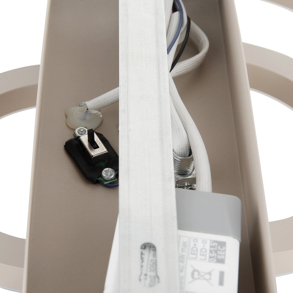 Unieke plafondlamp Darryl zand bruin Globo 9007371593217